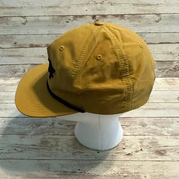 Richardson 737 Cap Hat Adjustable SnapBack Yellow Vintage - Picture 2 of 5